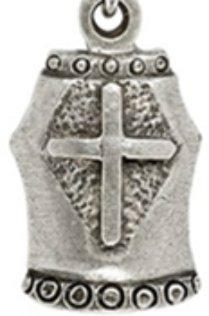 Sterling Silver 925 Armor Of God Breastplate Of Righteousness Charm/Pendant – Unbranded, No Stone