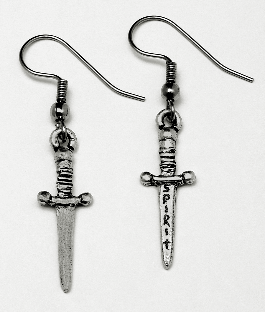 Armor of God Sword of the Spirit Earrings